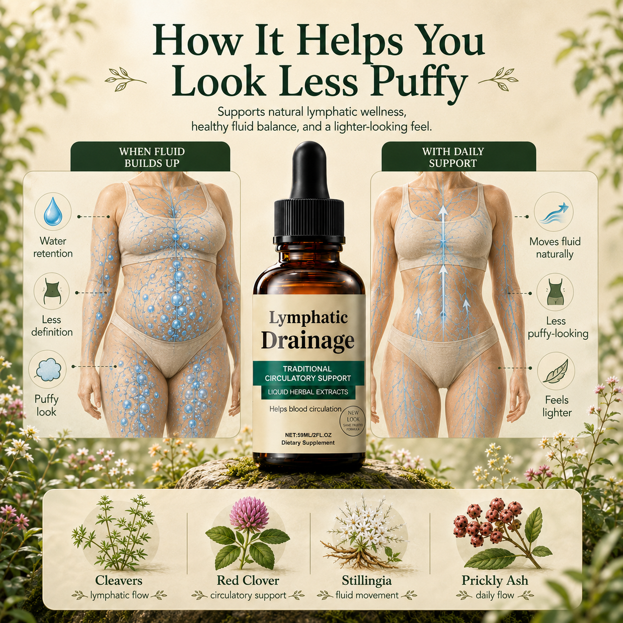 UpLift Lymphatic Drainage Drops - Weight Loss
