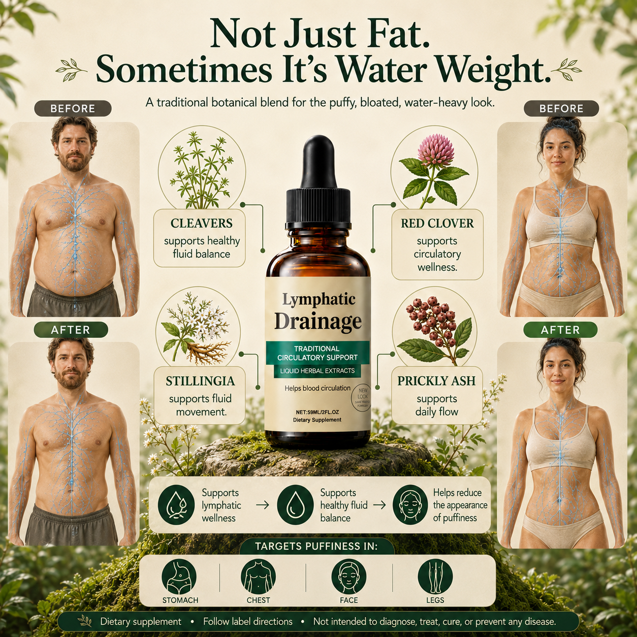 UpLift Lymphatic Drainage Drops - Weight Loss